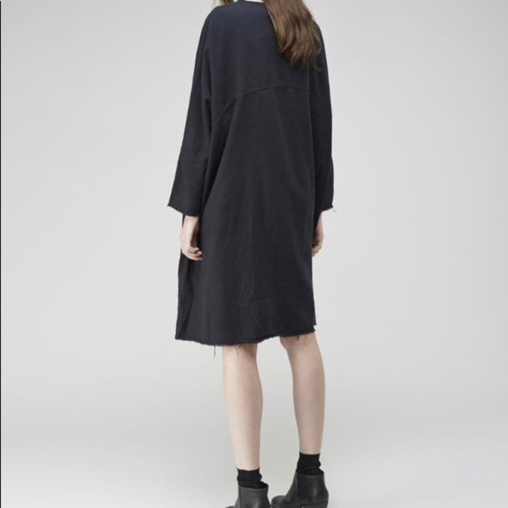 Black Crane Painter Dress